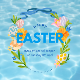 Hytek offices will reopen on Tuesday 11th April